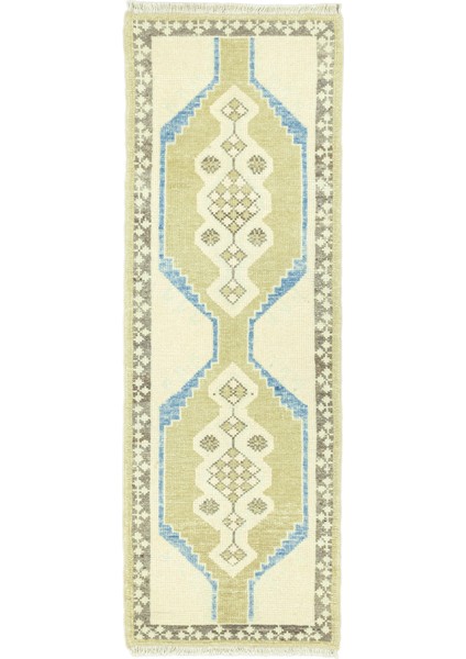 Crown El Dokuma Yün Uşak Yolluk 62 x 182 cm