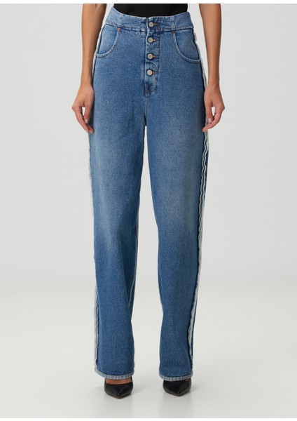 Mavi Wide Leg Jean Pantolon fiyatları