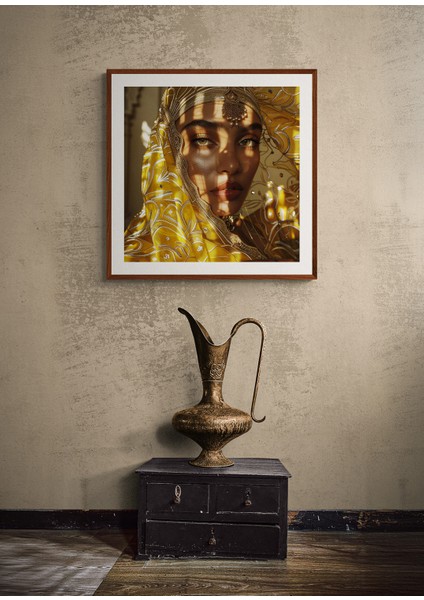 Natasha By Jean S. Partre Fine Art Baskı 70X70 cm fırsatları