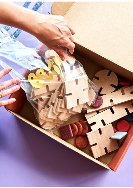 Dreamer Set Ahşap Yapı Oyuncağı