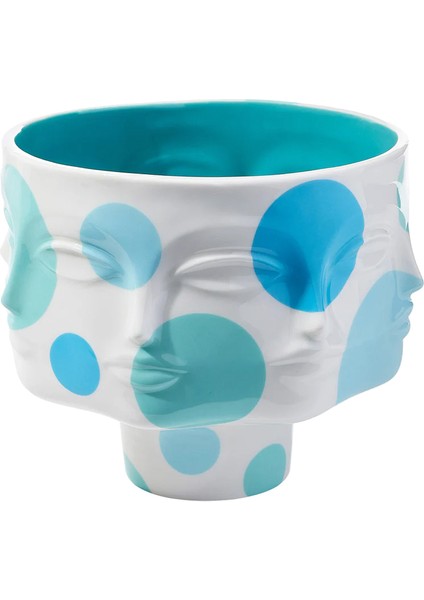 L'pop Dora Maar Pedestal Mavi Dekoratif Kase fırsatları