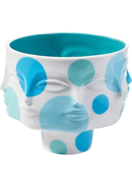 L'pop Dora Maar Pedestal Mavi Dekoratif Kase indirimleri