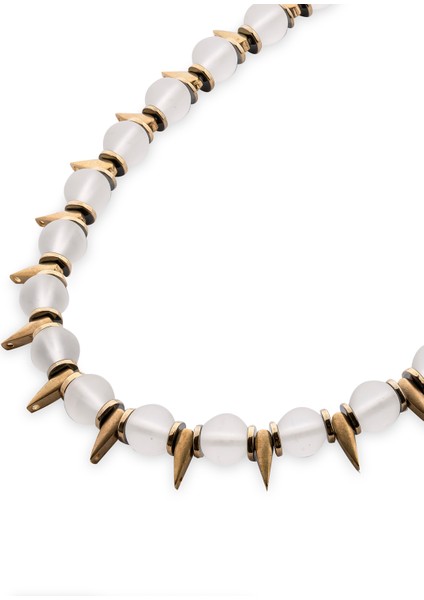 Spes Beyaz Kadın Kolye