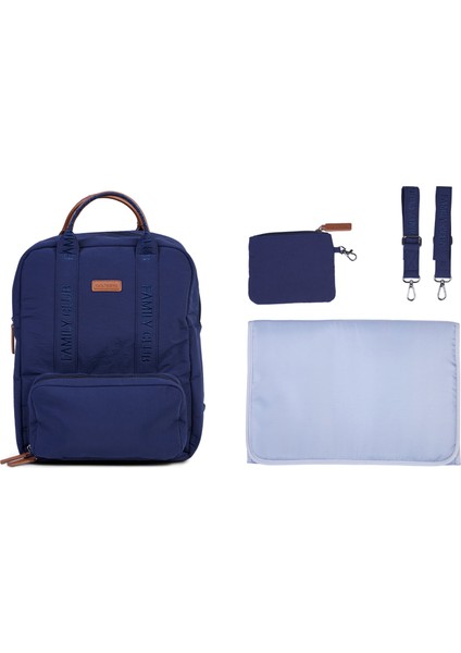 Family Club Urban Lacivert Bebek Bakım Sırt Çantası