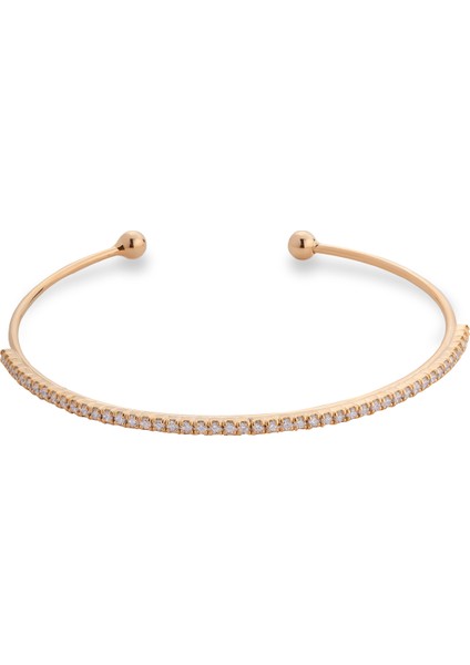 Tek Sıralı Mini Taşlı Altın Kaplama Kadın Bileklik fiyatları