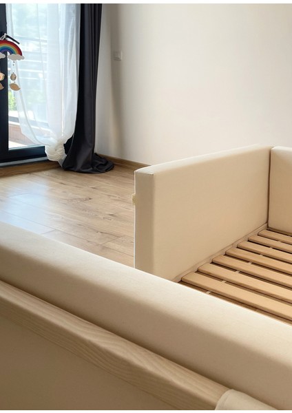 Montessori Yarım Ön Yastıklı Floorbed 120X190 cm modelleri
