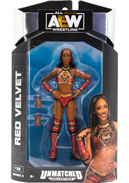 All Elite Wrestling Karakterleri Model Aksiyon Figürler S5 Red Velvet 38 Karakter Figür Oyuncak indirimleri