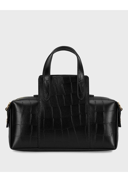 Siyah Kadın Deri El Çantası HV171125202 fiyatları