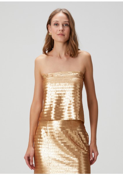 Melanie Pul Işlemeli Abiye Büstiyer