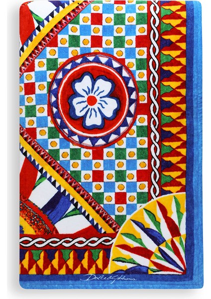 Terry Çok Renkli Desenli Havlu fiyatları