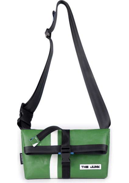 J-Ken 020 Ileri Dönüşüm Malzemelerden Üretilmiş Bel ve Omuz Çantası