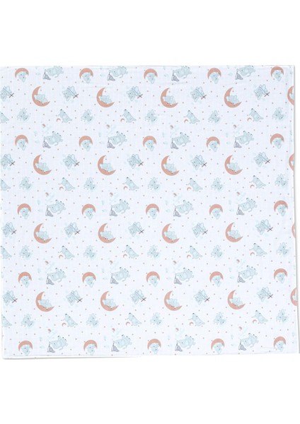 Hero Elephant Müslin Bebek Battaniyesi 120 x 120 cm