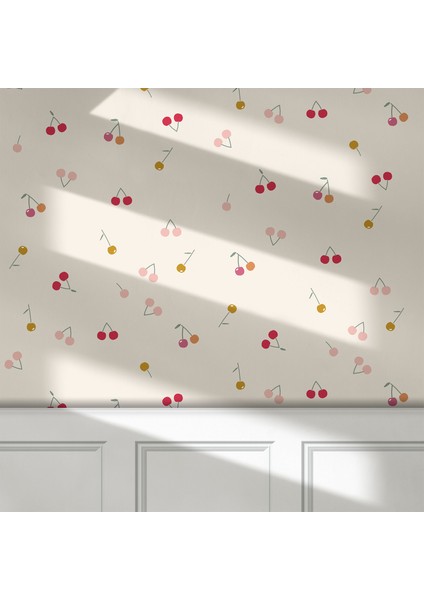 Cherry Çocuk Odası Duvar Kağıdı 100 x 100 cm fiyatları