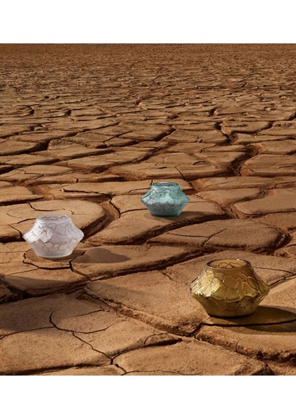 Caldera Small Votive Mavi Kristal Vazo fiyatları