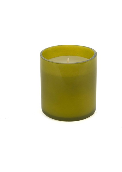 Buzlu Yeşil Bergamot Camlı Kutulu Mum