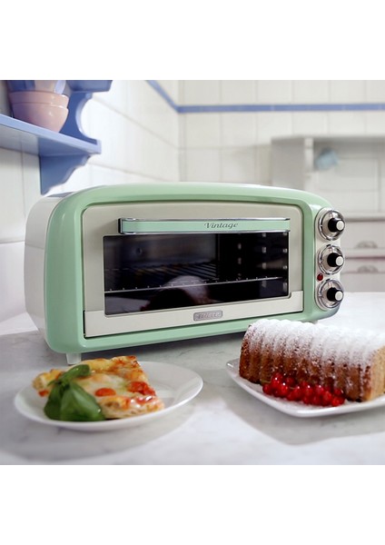 Vintage Yeşil Mini Fırın modelleri
