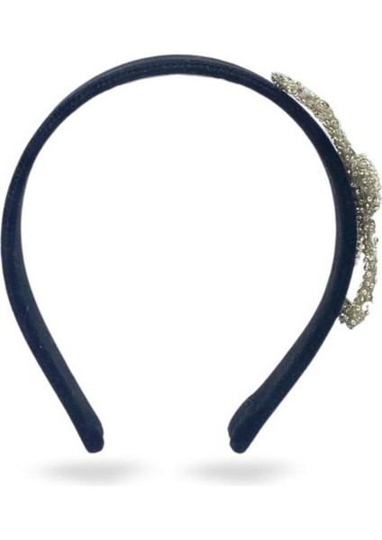 Evita Clara Glam Siyah Kristal Taşlı Kadın Taç fiyatları