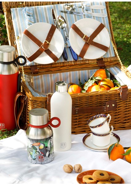 La Vılle Paslanmaz Çelik Desenli Yemek Termosu 500 ml indirimleri