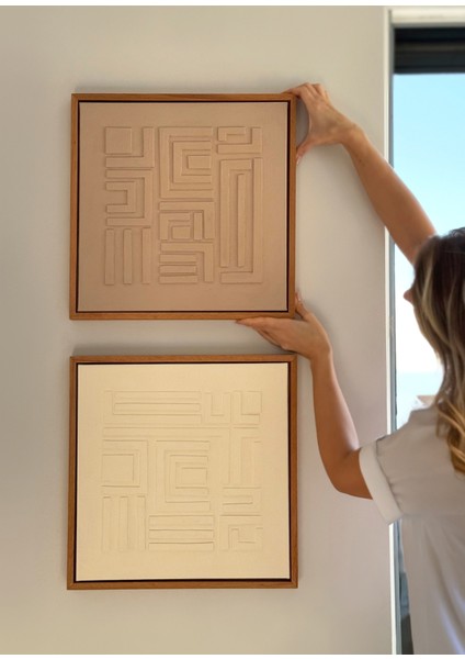 Afrika Kanvas 2'li Tablo Seti modelleri