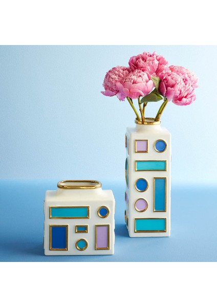 Emilio Tall Beyaz Seramik Vazo fiyatları