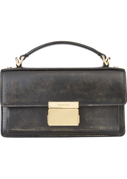 Small Venezia Siyah Kadın Deri Çanta