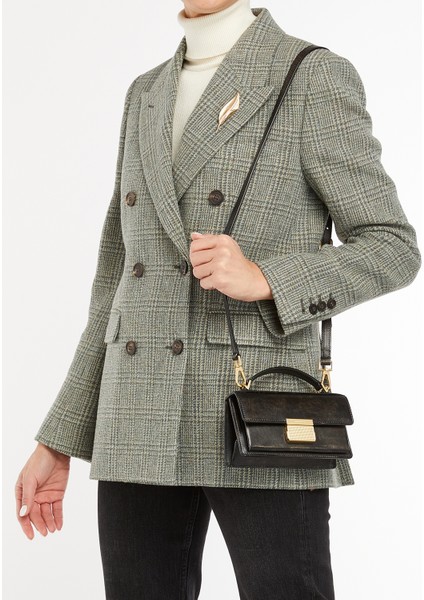 Small Venezia Siyah Kadın Deri Çanta fiyatları