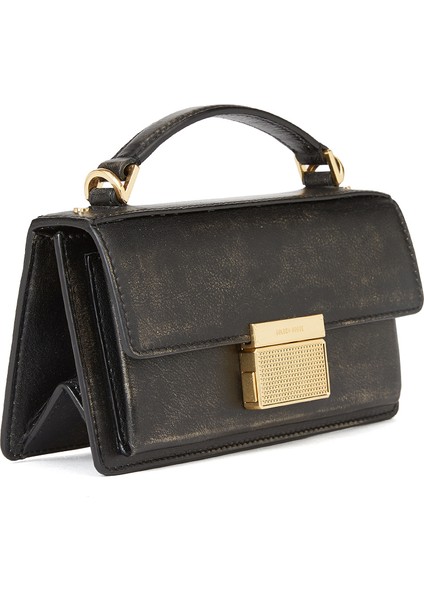 Small Venezia Siyah Kadın Deri Çanta modelleri