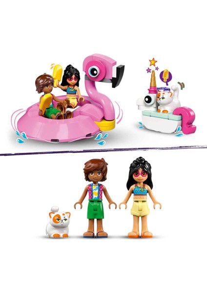 Friends Tek Boynuzlu At ve Flamingo Havuz Partisi Yapı Oyuncağı 42658 fiyatları