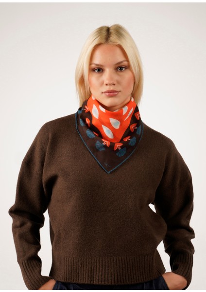 A Twinkle In The Eye Renkli Pamuklu Kadın Fular fırsatları