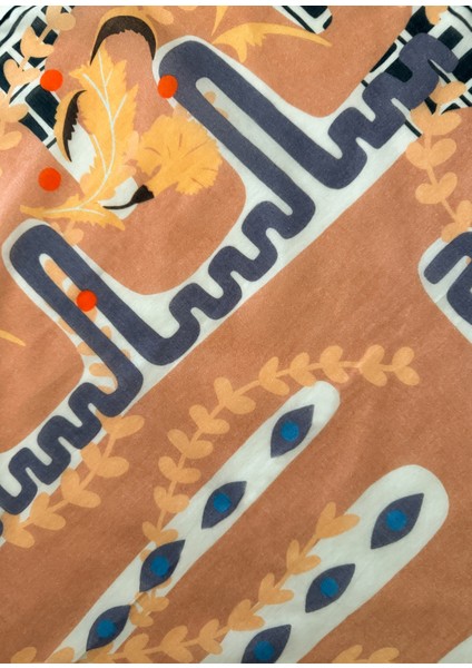 In The Public Eye Renkli Pamuklu Kadın Fular modelleri