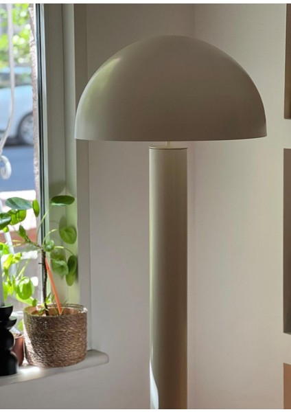 Mushroom El Yapımı Beyaz Metal Lambader modelleri