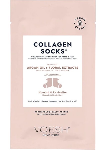 New York Collagen Socks Argan Yağlı Kolajen Ayak Maskesi