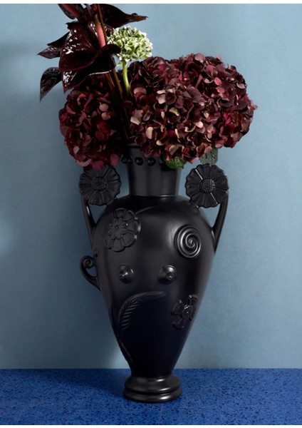 Pantheon Persephone Siyah Seramik Vazo modelleri