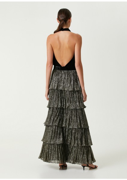 Gatsby Siyah Maksi Abiye Elbise indirimleri