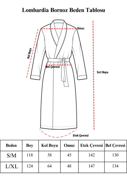 Lombardia Beyaz Pamuklu Nakışlı Unisex Bukle Bornoz modelleri