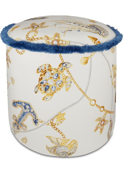 Portofino Mavi Puf fiyatları