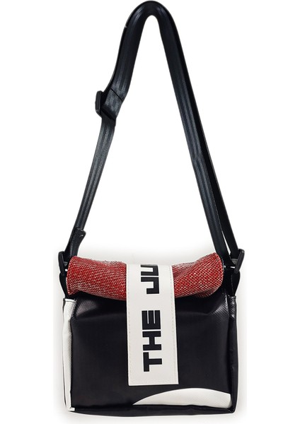 J-Maria Fire 8122 Ileri Dönüşüm Malzemelerden Üretilmiş Omuz Çantası