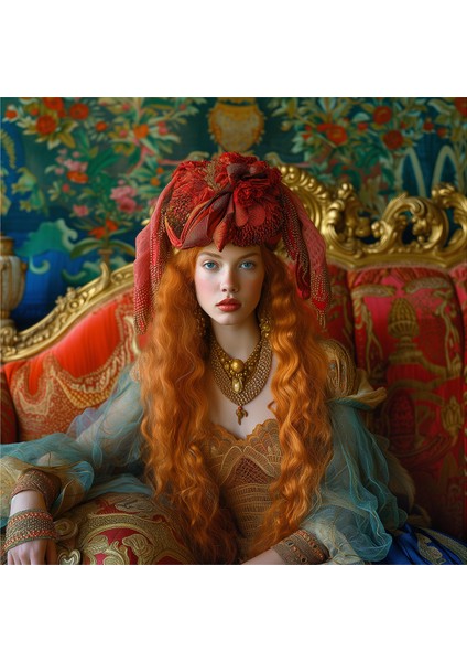 Maria By Jean S. Partre Fine Art Baskı 50X50 cm