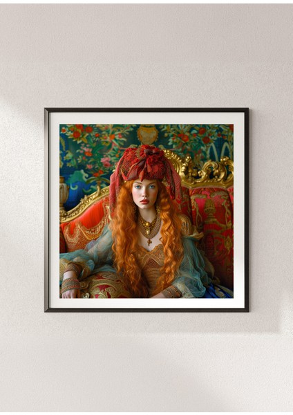 Maria By Jean S. Partre Fine Art Baskı 50X50 cm modelleri