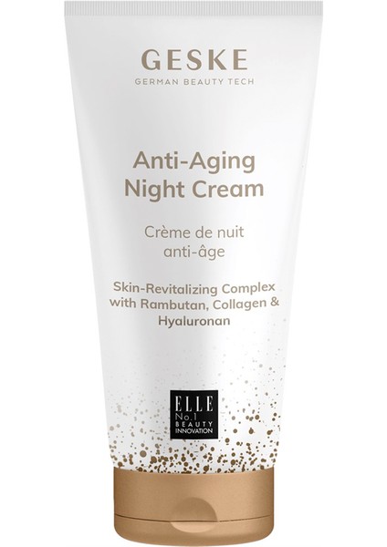 Anti-Aging Night Cream Onarıcı & Nemlendirici Gece Bakım Kremi 100 ml fiyatları