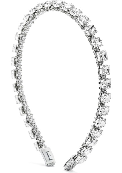 Brilla Gümüş Kristal Taşlı Kadın Taç