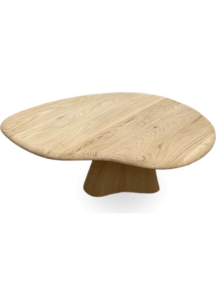 Organik Serisi 2 Masif Ahşap Orta Sehpa 105 x 77 cm