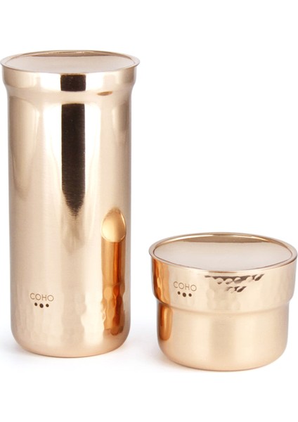 Coho Artisan Su Zenginleştirici Bakır Karaf ve Bardak Set