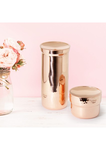 Coho Artisan Su Zenginleştirici Bakır Karaf ve Bardak Set indirimleri