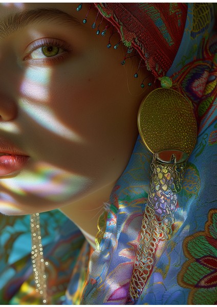Lucia By Jean S. Partre Fine Art Baskı 50X50 cm fiyatları
