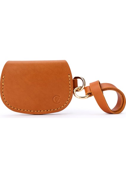 Oyster Konyak Rengi Deri Kadın Cüzdan