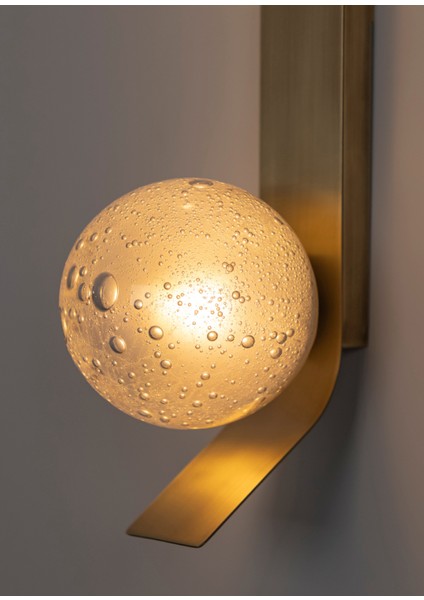 Helsingör Eskitme Soft Kabarcıklı Cam 2'li Aplik indirimleri