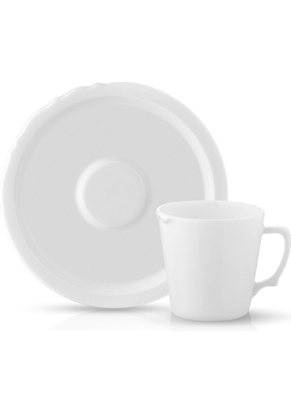 Eser-I Istanbul 2'li Sade Çay Kahve Fincanı Seti