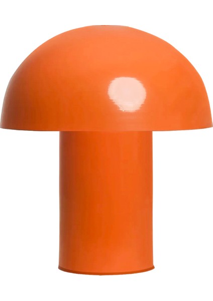 Mushroom Turuncu Metal Abajur
