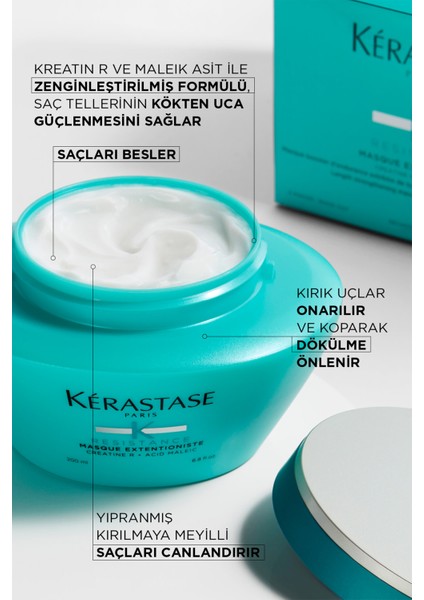 Resistance Masque Extentioniste Sağlıklı Görünümlü Uzun Saçlar Için Saç Maskesi 200 ml fiyatları